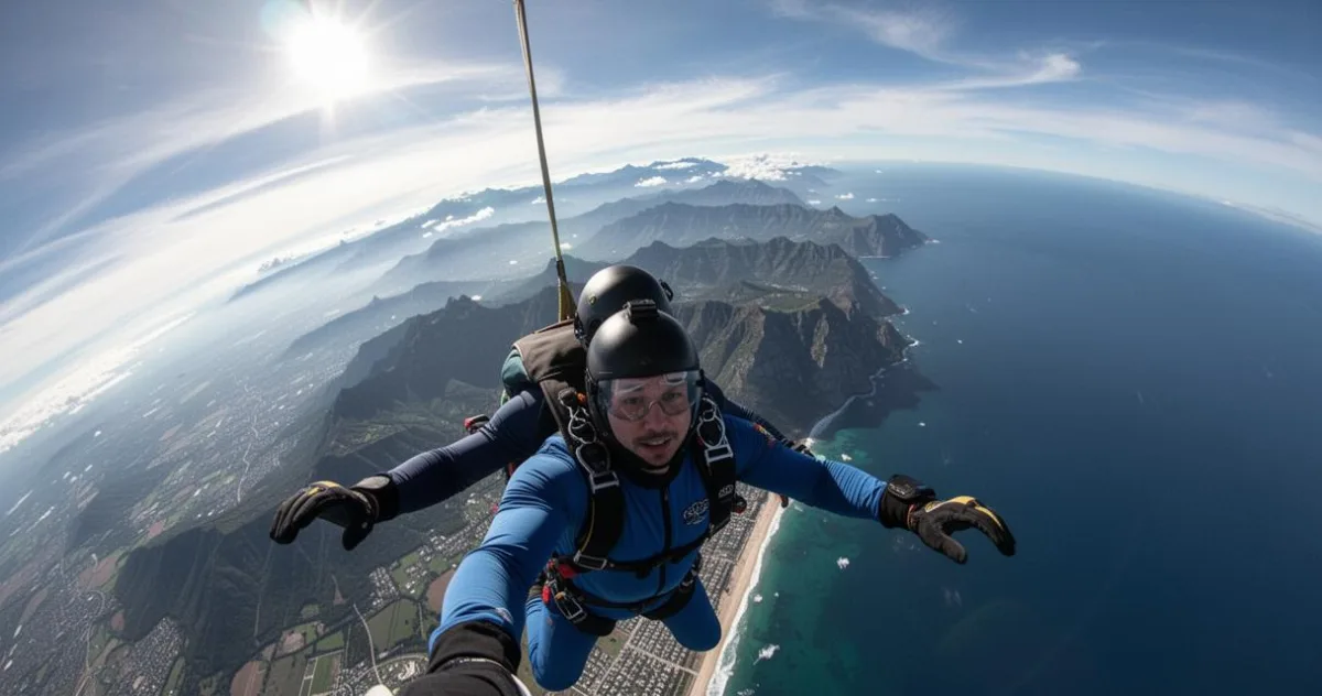 Saut en parachute : entre chute libre et vol sous voile, contemplez la France