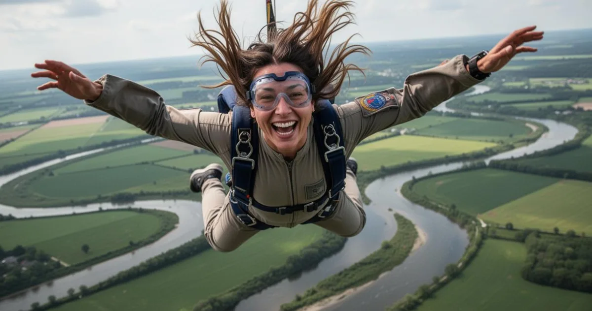 Saut en parachute : entre chute libre et vol sous voile, contemplez la France – image 2
