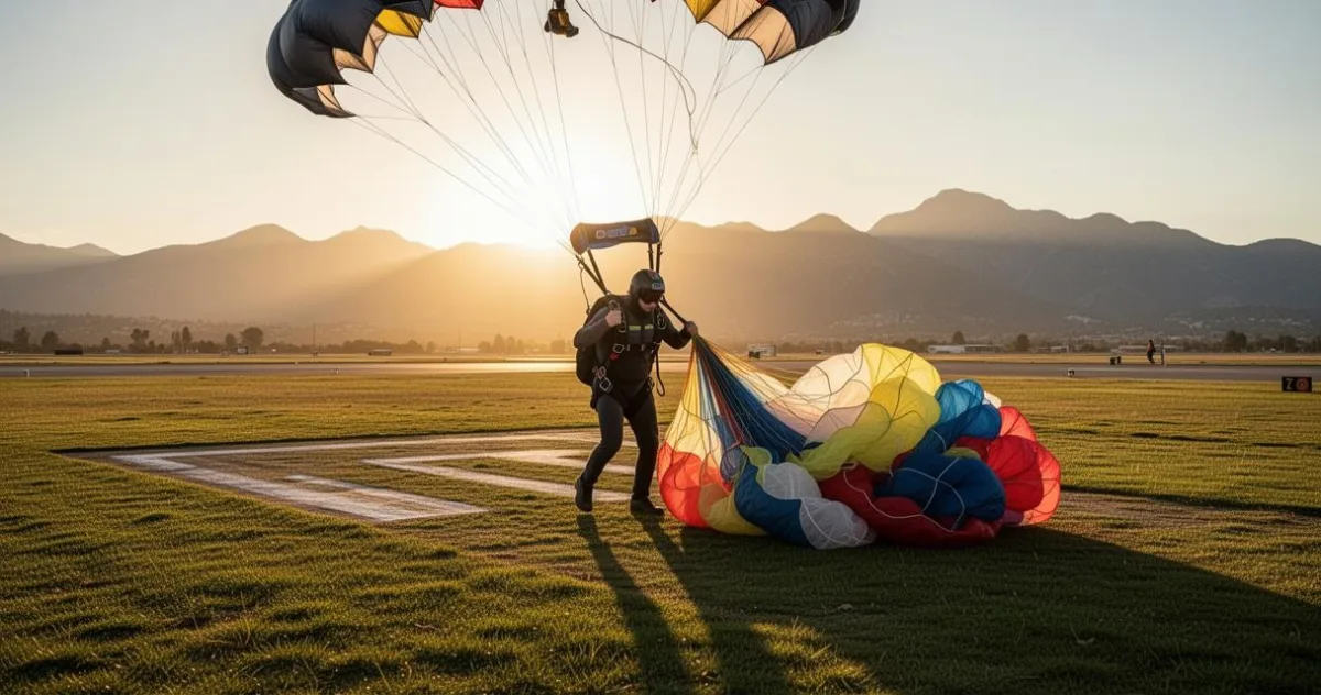 Saut en parachute : entre chute libre et vol sous voile, contemplez la France – image 4