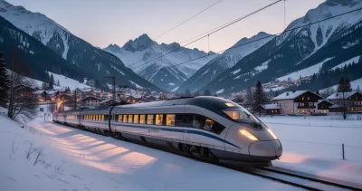 Trajet en TGV vers la gare de Sallanches : conseils pour gérer vos bagages vers Megève