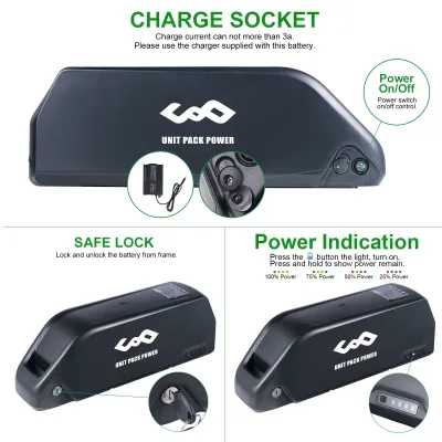 Batterie au lithium pour vélo électrique, 10 à 20 Ah – image 3