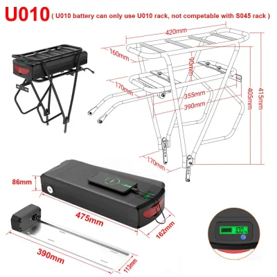 Batterie lithium 48 V pour vélo électrique – image 3