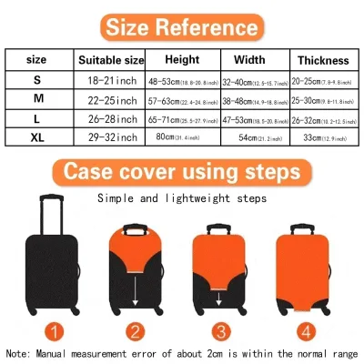Housse de protection extensible pour valise – image 2