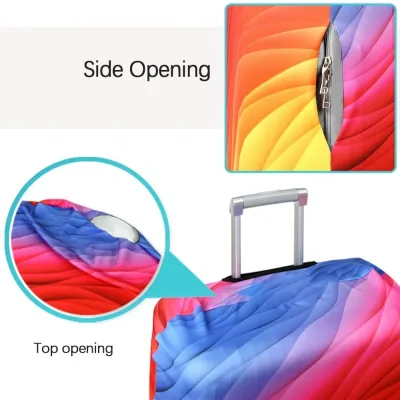 Housse de protection extensible pour valise – image 3