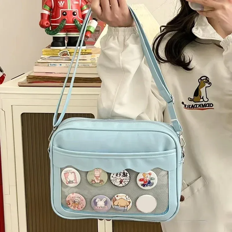 Sac à bandoulière transparent pour femme
