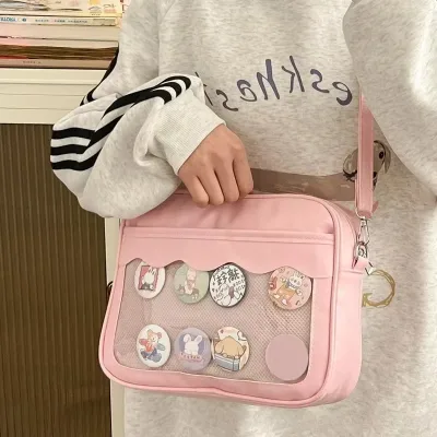 Sac à bandoulière transparent pour femme – image 3