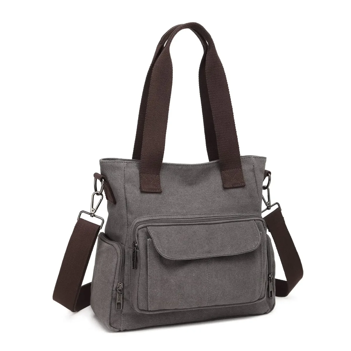 Sac fourre-tout en toile à bandoulière