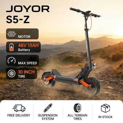Trottinette électrique pliable à pneus larges