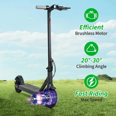 Trottinette électrique pliable avec siège, adulte – image 2