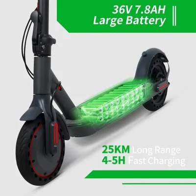 Trottinette électrique pliable avec siège, adulte – image 3
