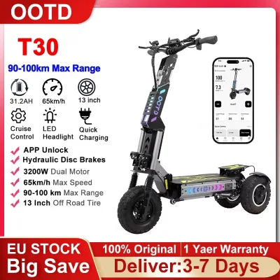 Trottinette électrique pliable double moteur