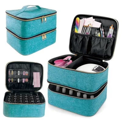 Trousse de rangement vernis à ongles en polyester