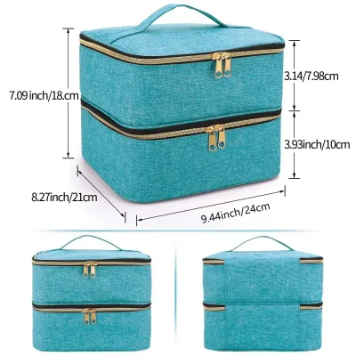 Trousse de rangement vernis à ongles en polyester – image 2