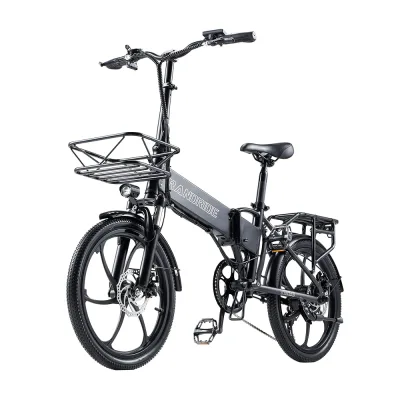 Vélo électrique pliant à batterie amovible – image 2