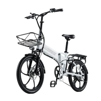 Vélo électrique pliant à batterie amovible – image 3