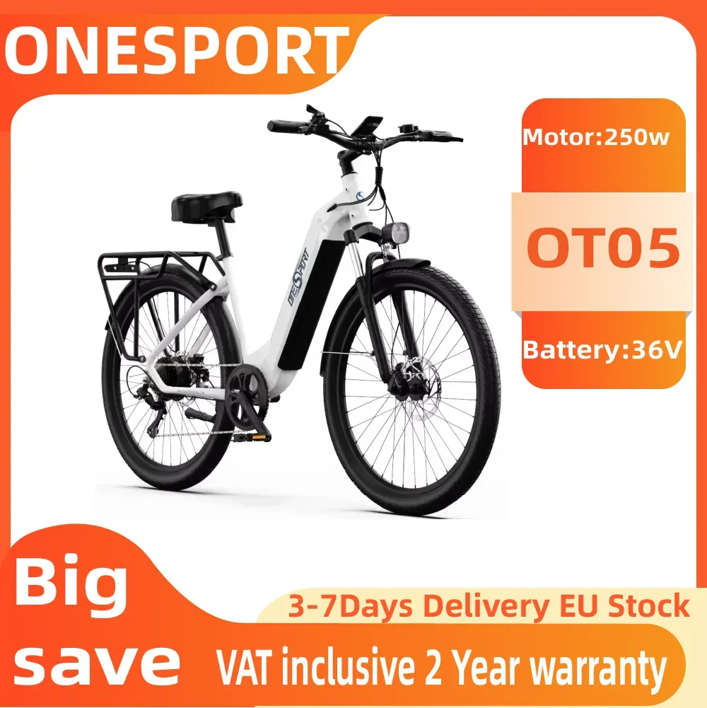 Vélo électrique tout-terrain, moteur 250 W